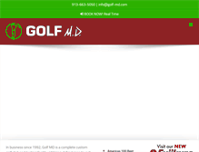 Tablet Screenshot of golf-md.com